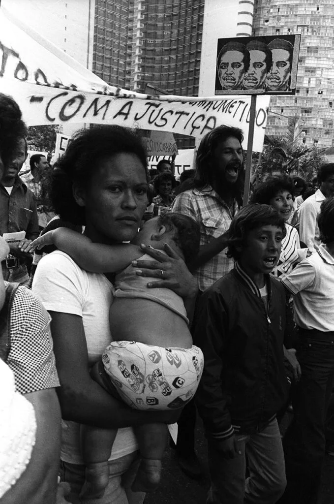 PASSEATA CONTRA MORTE DE SANTO DIAS, 1980