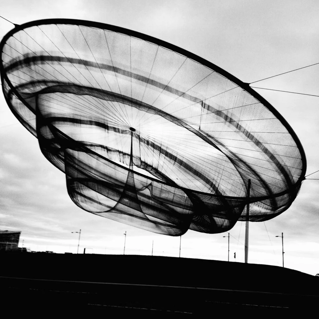 Rede de Janet Echelman - foto © Fernanda Chemale