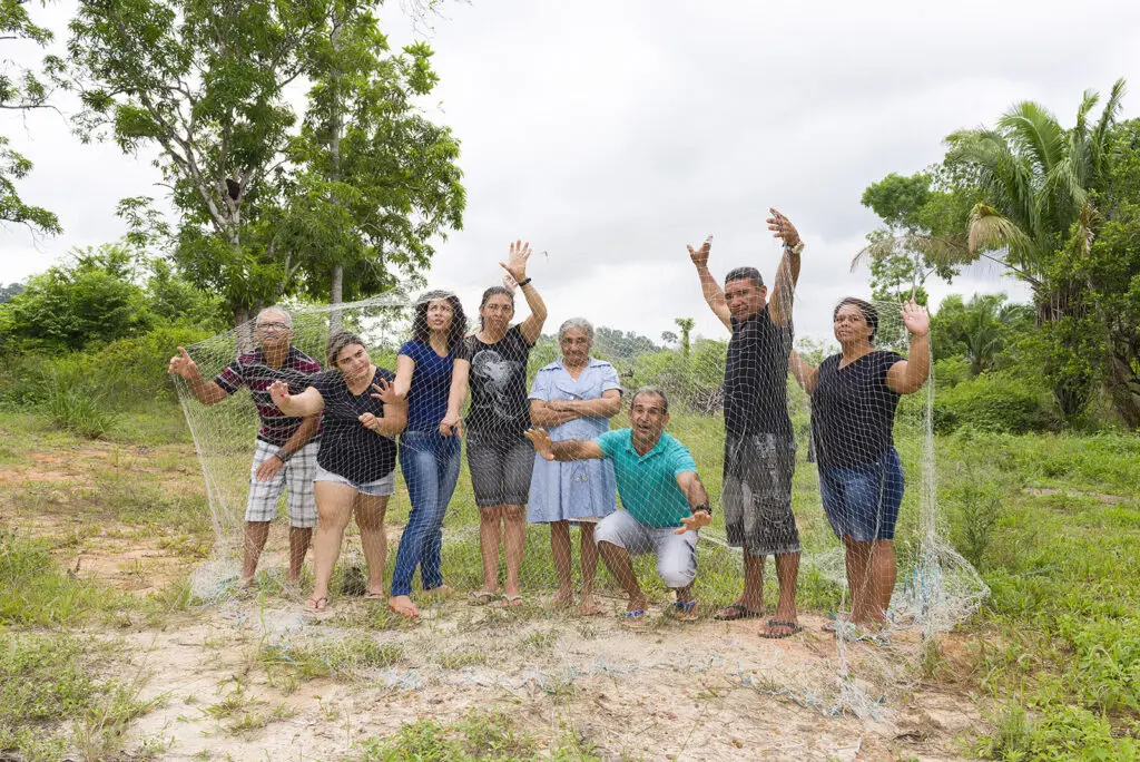 Retrato da família de Maria Rosa